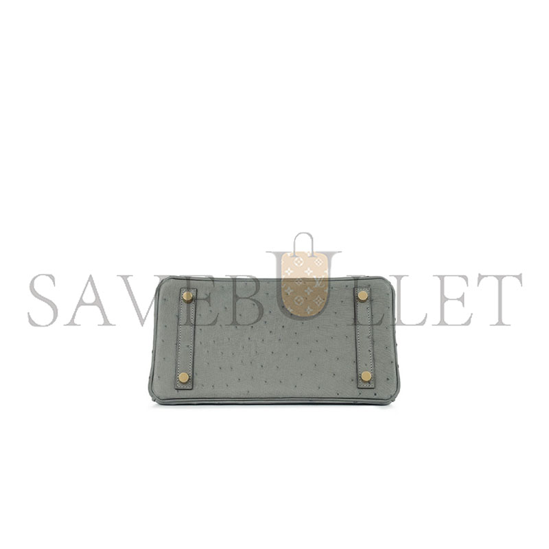 H**mes MASTER OSTRICH BIRKIN 25 BIRKIN HANDBAG (25*20*13cm)